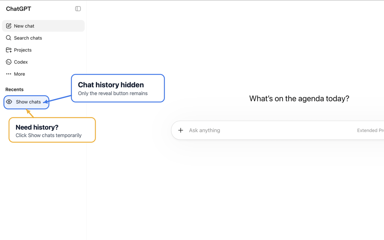 Chat Privacy store screenshot 2