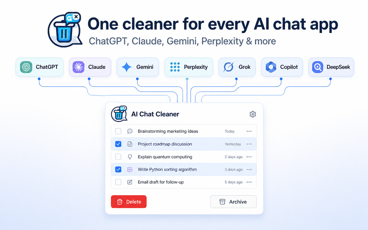 ChatGPT Batch Delete Manager store screenshot 2