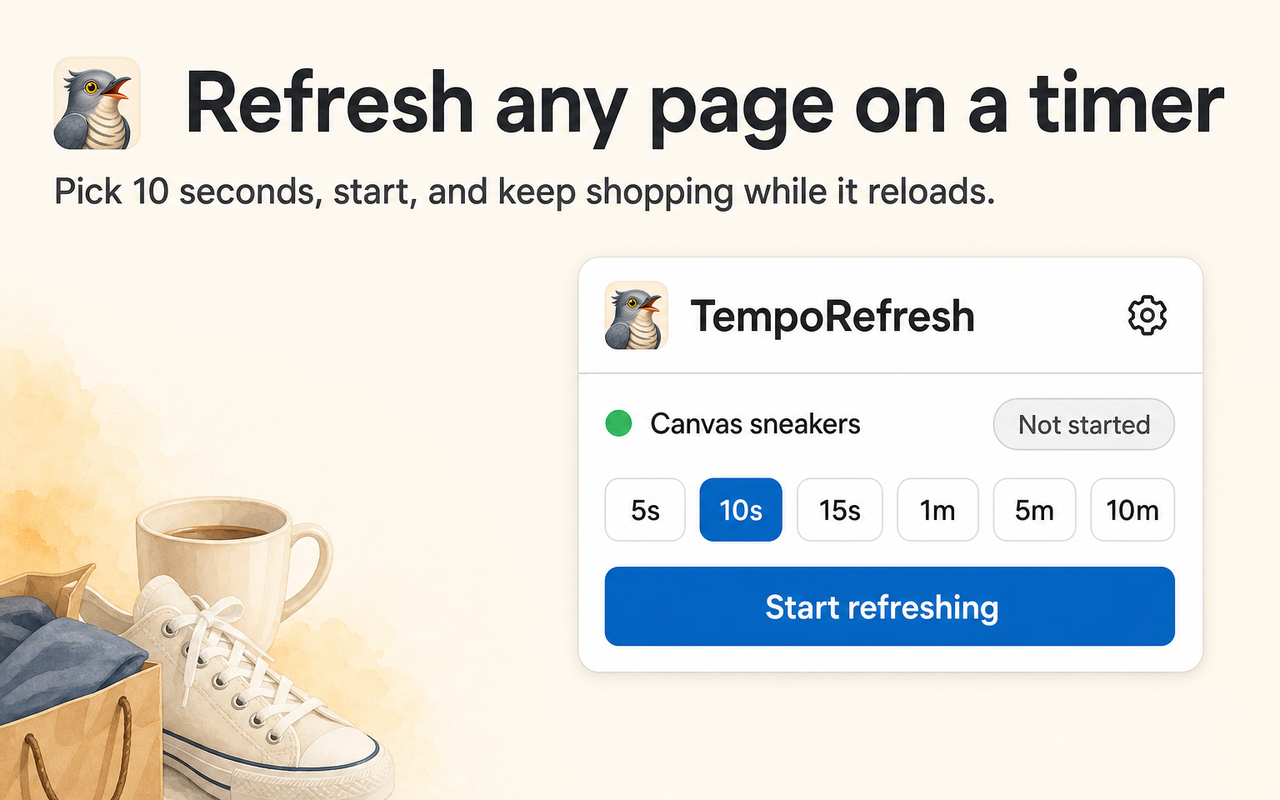 TempoRefresh store screenshot 1